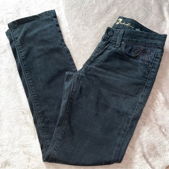 7 for all mankind straight leg jean size 27 - Picture 3 of 11